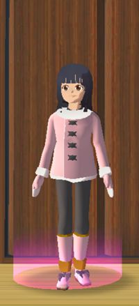 樱花校园模拟器冬装2衣服 女小学生冬装2服装介绍