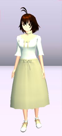 樱花校园模拟器便服夏7衣服 女性便服:夏7服装介绍