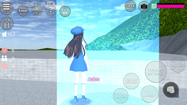 樱花校园模拟器海边别墅