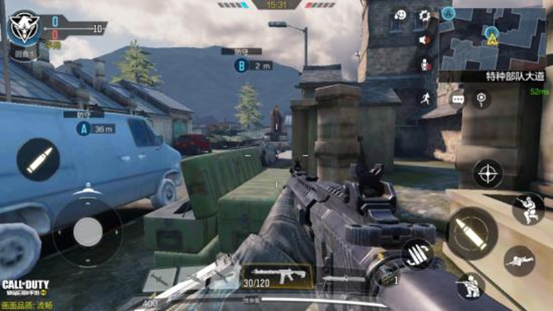 使命召唤手游战火小镇点位