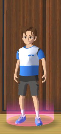 樱花校园模拟器便服夏1衣服 男小学生便服:夏1服装介绍