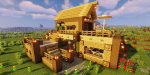 我的世界图书馆改造 在这里学习能成为学霸吗?