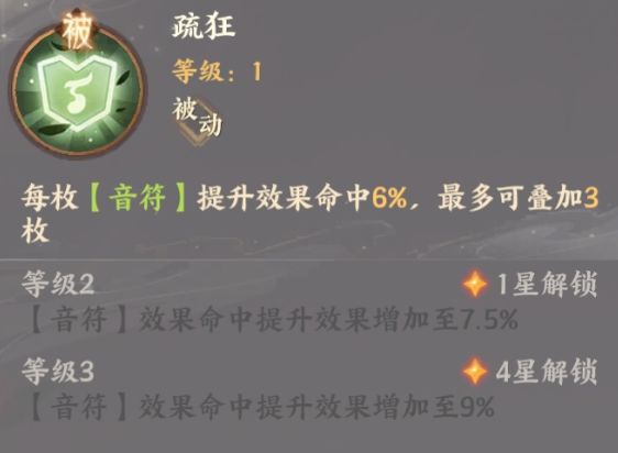 忘川风华录嵇康被动技能