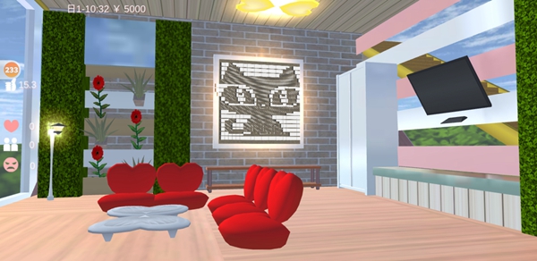 樱花校园模拟器宝莉的爱屋