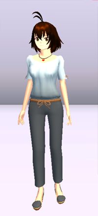 樱花校园模拟器便服夏3