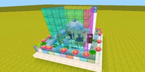 迷你世界喷泉别墅怎么做 喷泉别墅制作教程