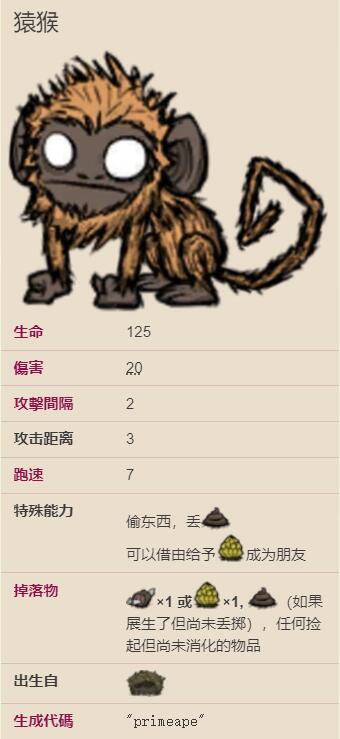 饥荒猴子