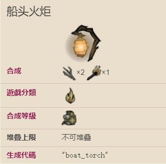饥荒海难船载火炬