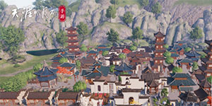 天涯明月刀手游家园二维码分享 Q区徽派萌城家园数据