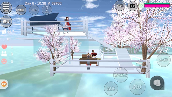 樱花校园模拟器一个海景房