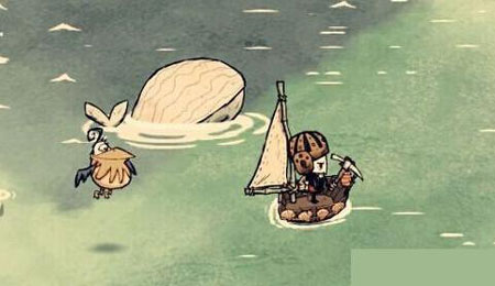 饥荒海难鲸鱼尸体