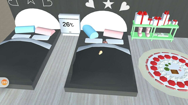 樱花校园模拟器黑白色系海景房