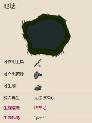 饥荒草地池塘