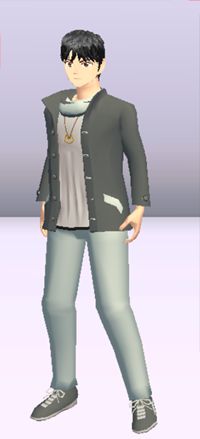 大家可以在樱花校园模拟器中解锁丰富多样的服装,打扮成各种各样的角色与学生和樱花小镇的居民们生活交流,今天向大家介绍男性便服:秋2套装的内容。