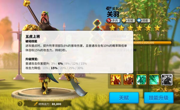 万国觉醒关羽二技能