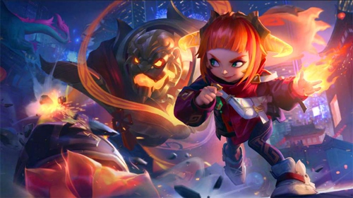 英雄联盟手游福牛守护者皮肤原画