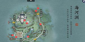 天涯明月刀手游海河洲拍照地点汇总 海河洲图鉴位置详解