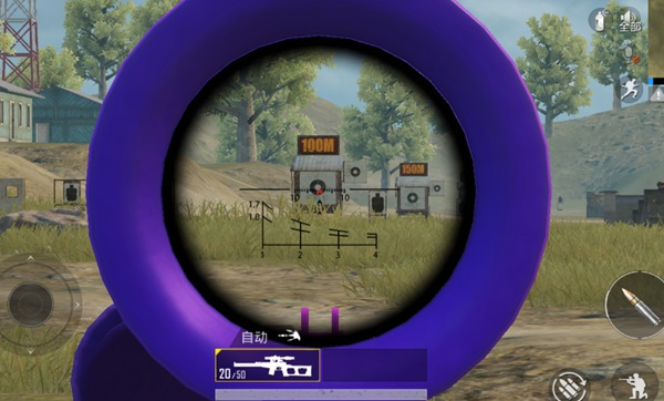 和平精英山谷地图枪械