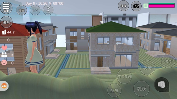 樱花校园模拟器一个海景房