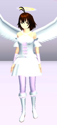 樱花校园模拟器天使衣服 女性天使服装介绍