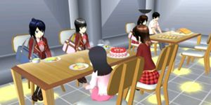 樱花校园模拟器樱校小镇饭店 美图展示