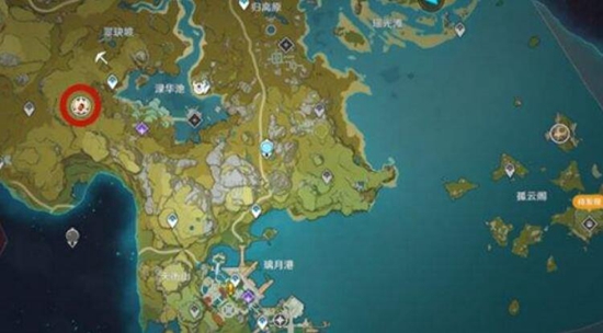 原神爆炎树位置