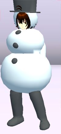 樱花校园模拟器雪人衣服 女性雪人服装介绍