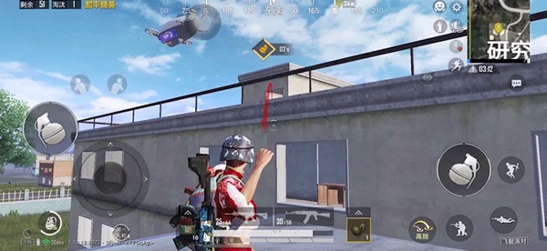 和平精英研究所建筑攻防