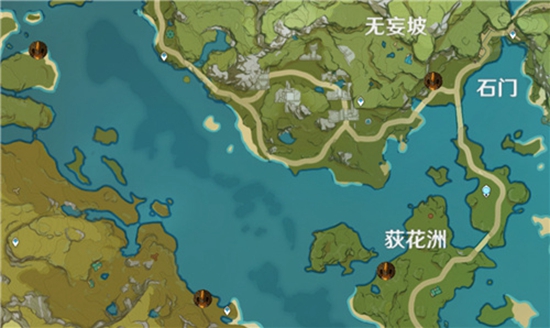 原神幼岩龙蜥位置1