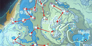 原神陨星碎屑坐标分布 陨星碎屑收集路线推荐