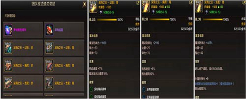 DNF手游深海之王首饰套