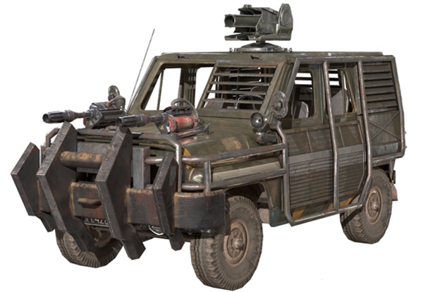 和平精英武装UAZ吉普