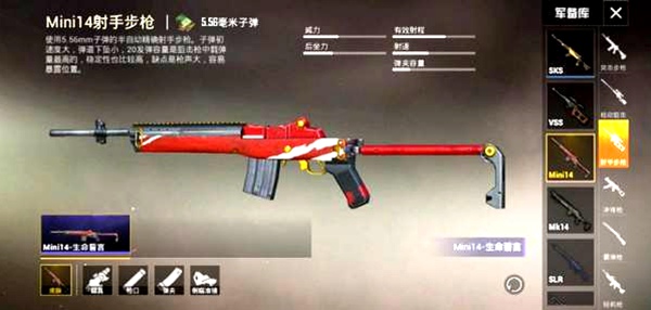 和平精英射手步枪