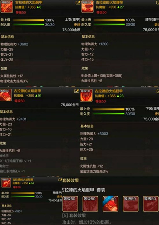 DNF手游毕业装备