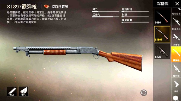 和平精英霰弹枪