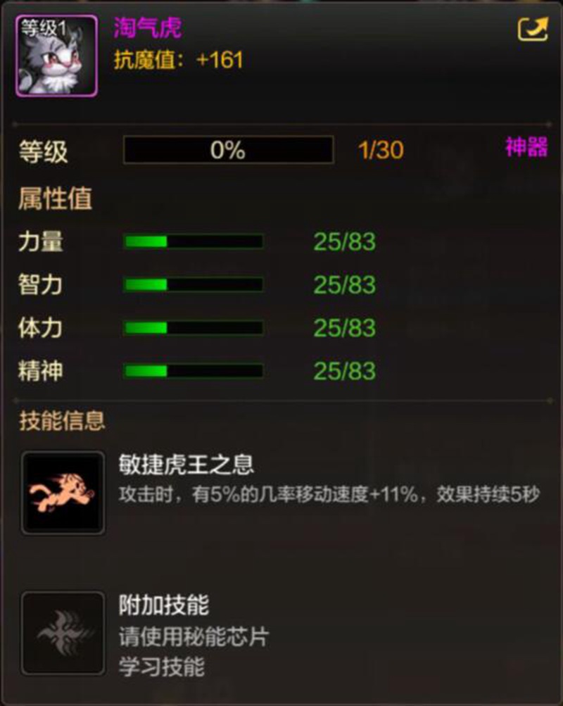 DNF手游淘气虎