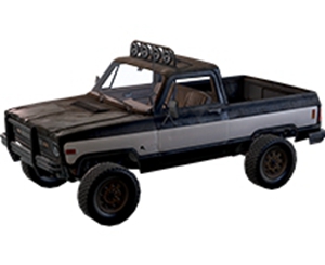 和平精英无篷皮卡