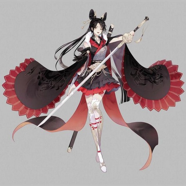 忘川风华录李秀宁立绘