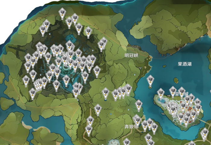 原神普通宝箱位置