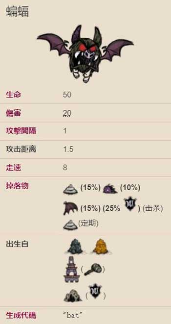 饥荒蝙蝠