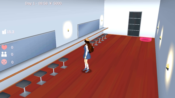 樱花校园模拟器live house位置