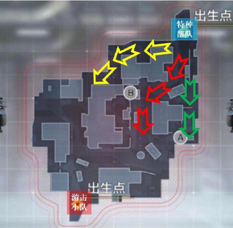 使命召唤手游战火小镇点位