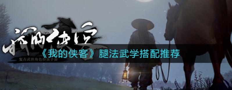 我的侠客腿法搭配武学