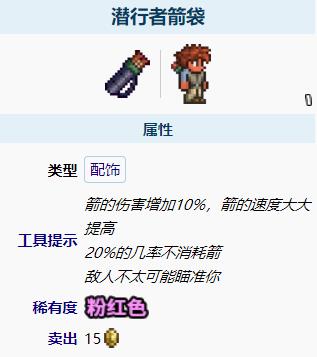 泰拉瑞亚射手毕业饰品推荐