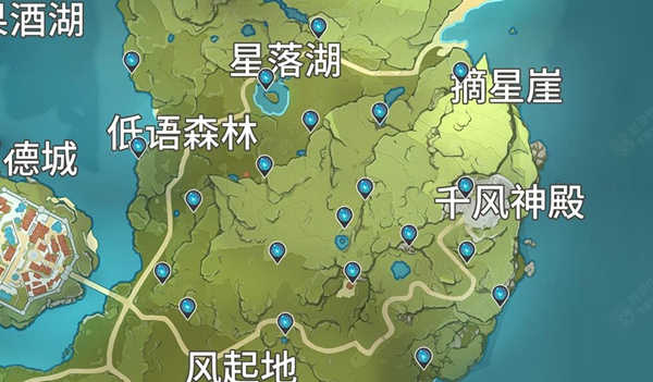 原神陨星碎屑路线3