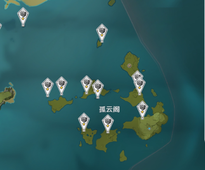 原神普通宝箱位置