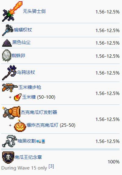 泰拉瑞亚南瓜王