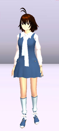 樱花校园模拟器便服春2衣服 女性便服:春2服装介绍