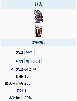 泰拉瑞亚老人