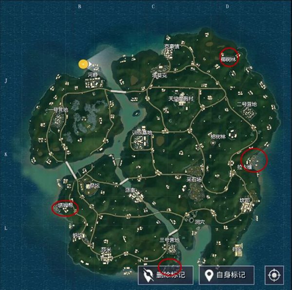 和平精英雨林地图资源